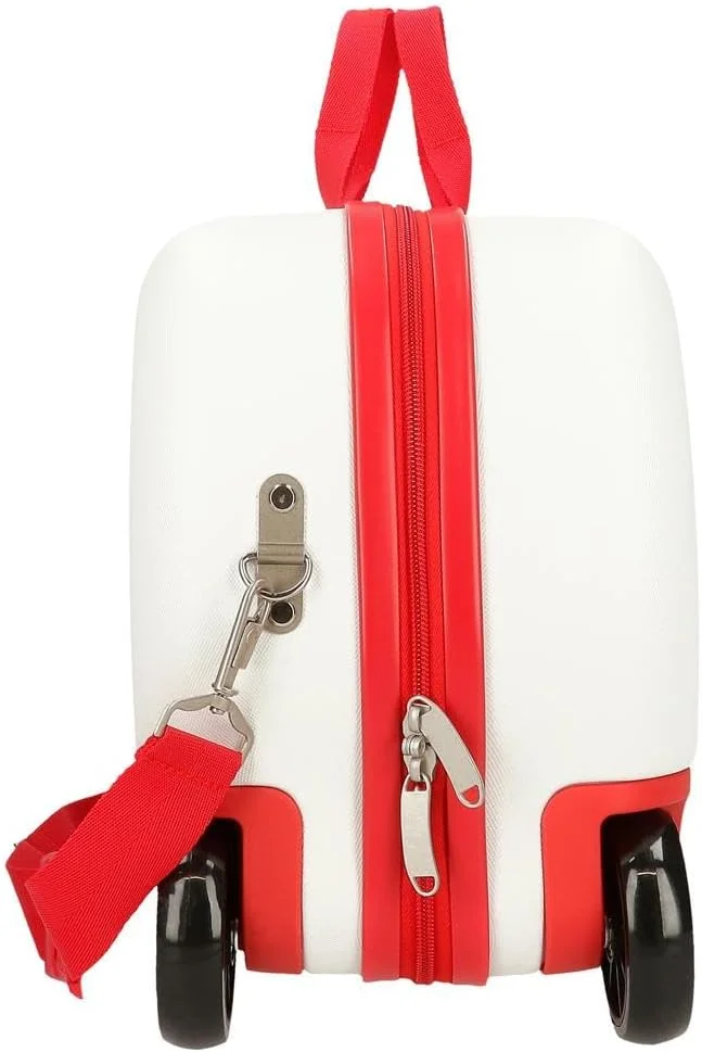 چمدان کودکانه ژوما دیزنی وینی و پیگلت سفید 45x31x20 سانتی متر ABS سخت 24.6 لیتر 2 کیلوگرم 4 چرخ، سفید، چمدان کودکانه