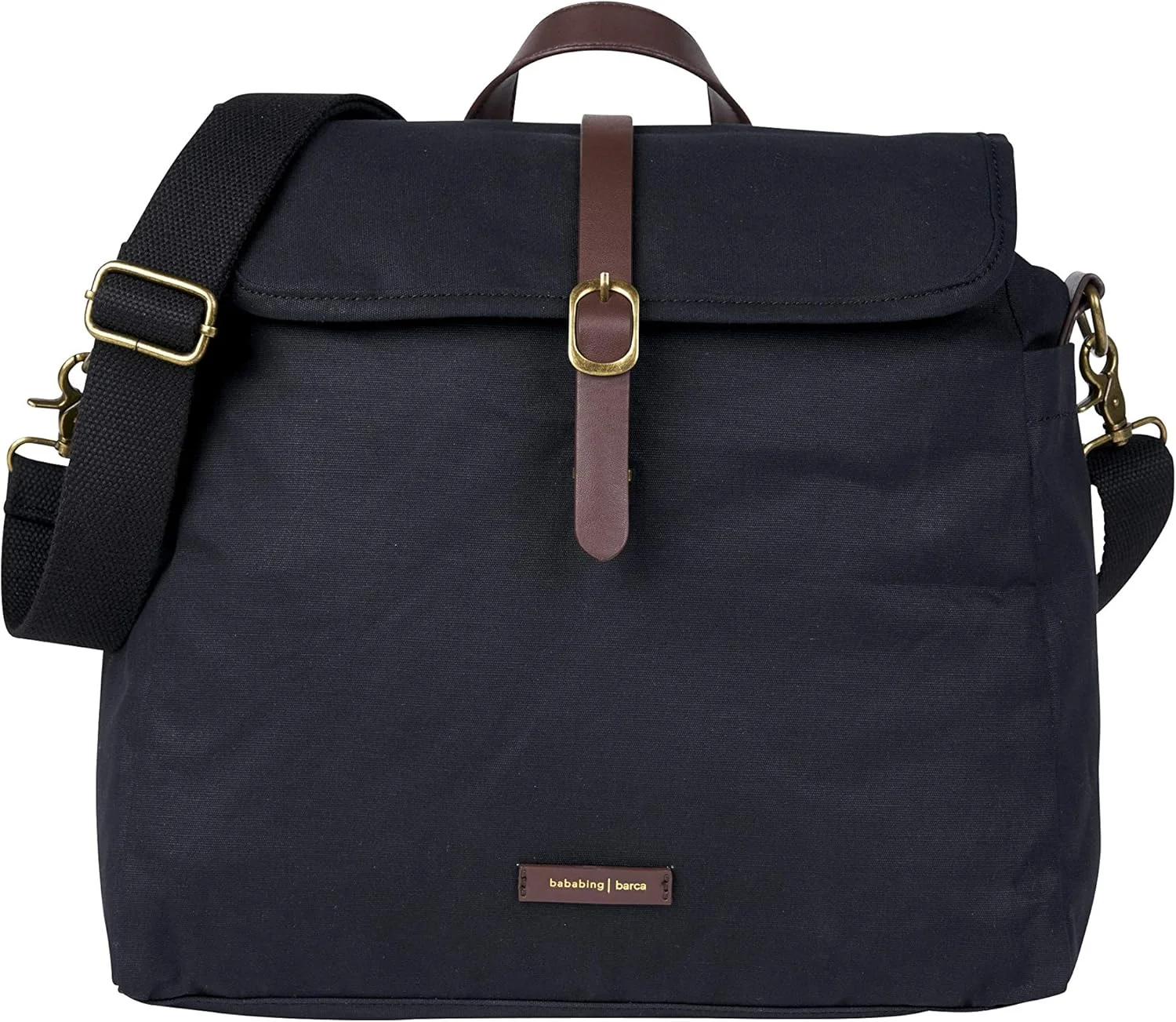کیف لوازم کودک بارسا BabaBing! | کوله پشتی چند منظوره با بند شانه قابل تنظیم | کیف دستی | کوله پشتی | مشکی، تک سایز