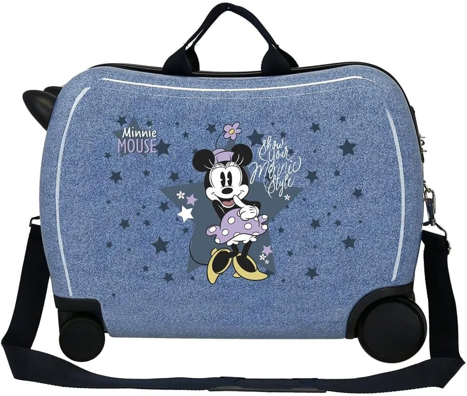 چمدان بچگانه دیزنی مینی استایل آبی 50x39x20 سانتی متر ABS سخت قفل ترکیبی جانبی 34 لیتر 1.8 کیلوگرم 4 چرخ چمدان دستی چمدان بچگانه دیزنی مینی استایل آبی 50x39x20 سانتی متر ABS سخت قفل ترکیبی جانبی 34 لیتر 1.8 کیلوگرم 4 چرخ چمدان دستی