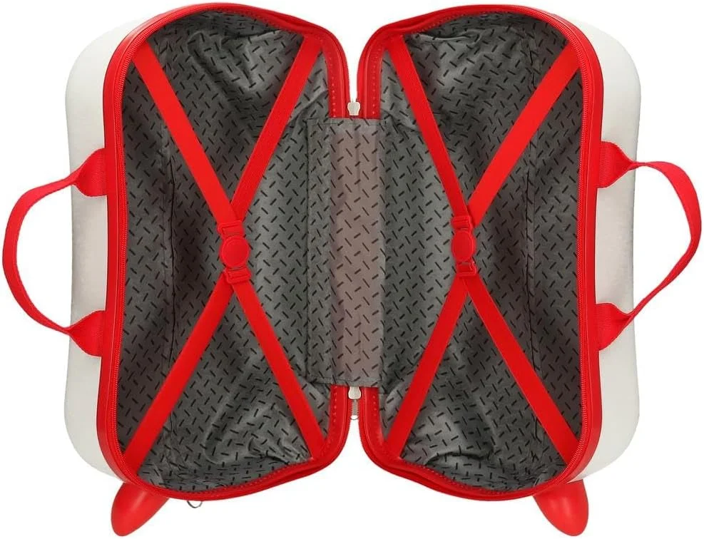چمدان کودکانه ژوما دیزنی وینی و پیگلت سفید 45x31x20 سانتی متر ABS سخت 24.6 لیتر 2 کیلوگرم 4 چرخ، سفید، چمدان کودکانه