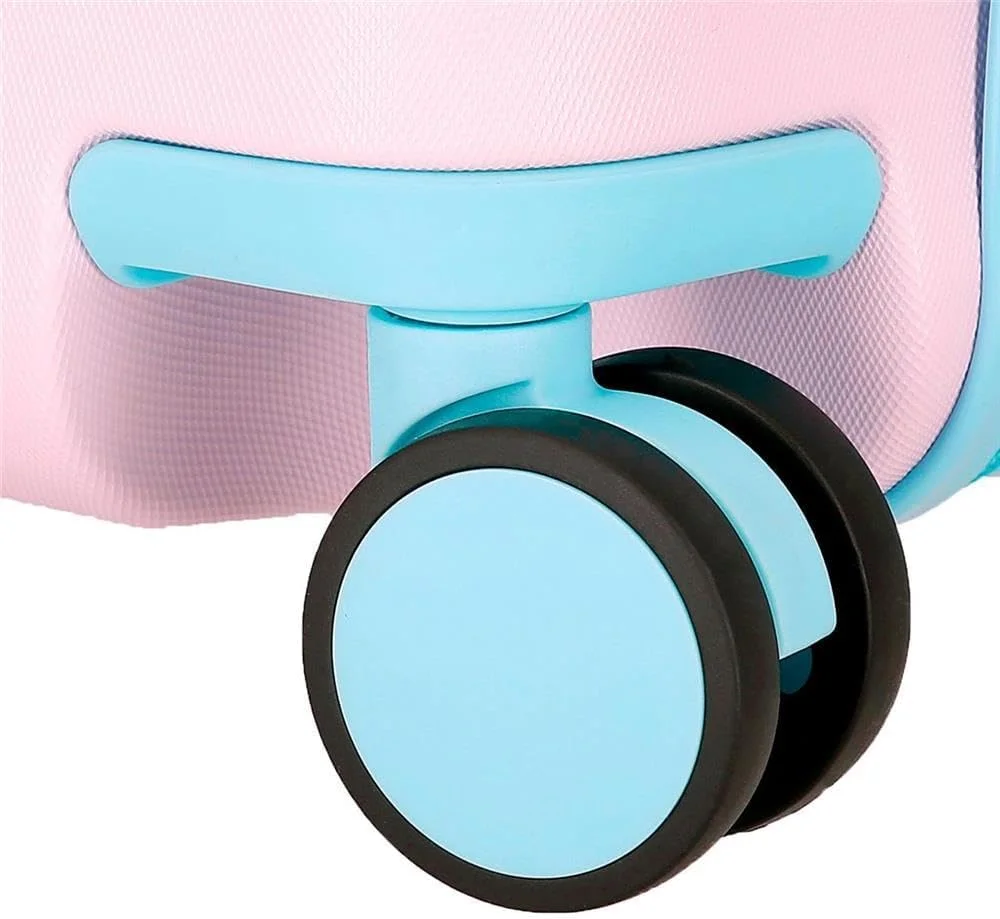 چمدان کودکانه جومما دیزنی مینی موس طرح Imagine، صورتی، 45 x 31 x 20 سانتی متر، بدنه سخت، 1.8 کیلوگرم، قفل ترکیبی جانبی، ABS، 1.8 کیلوگرم، 27.9 لیتر، مناسب کابین هواپیما، صورتی، سایز یکتا