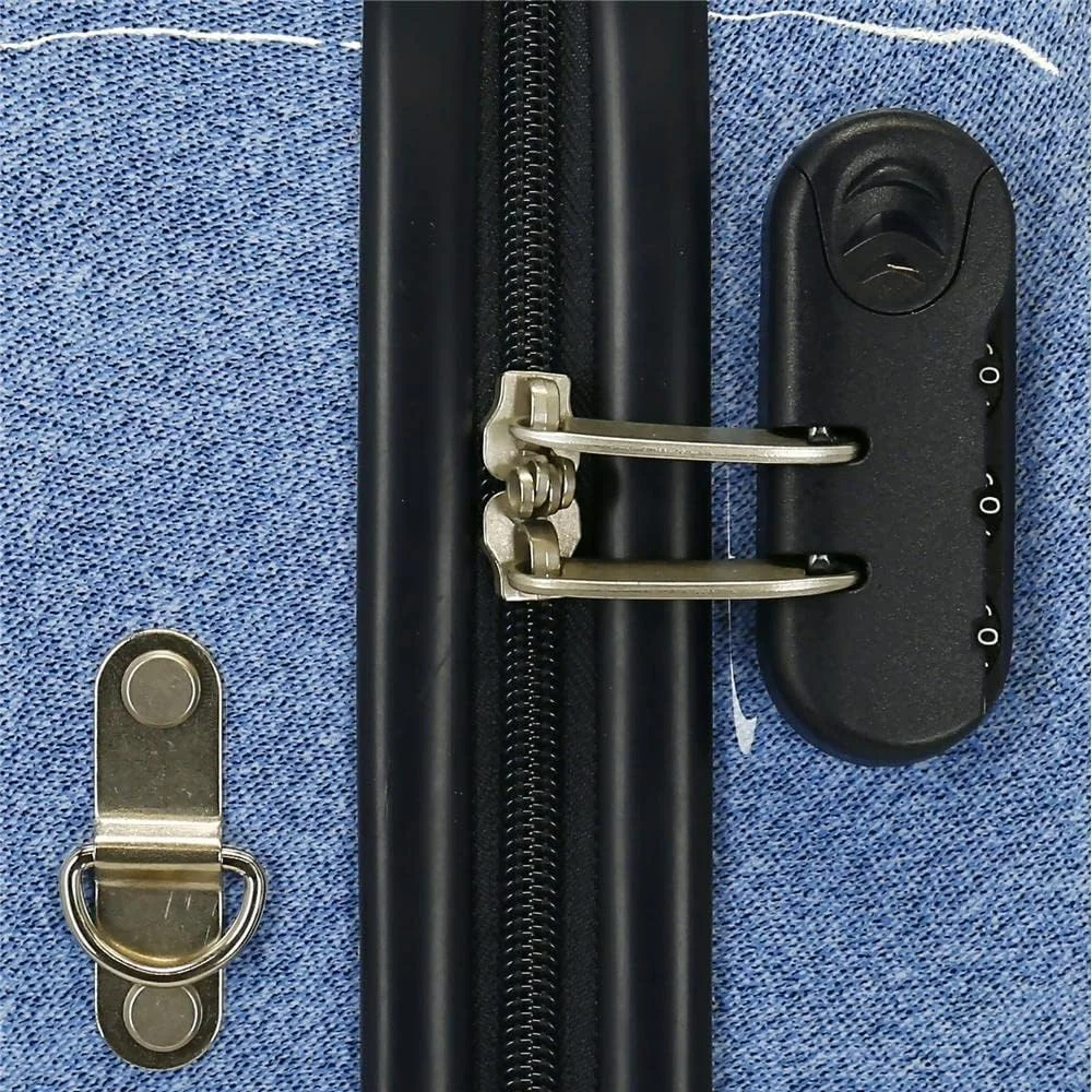 چمدان بچگانه دیزنی مینی استایل آبی 50x39x20 سانتی متر ABS سخت قفل ترکیبی جانبی 34 لیتر 1.8 کیلوگرم 4 چرخ چمدان دستی چمدان بچگانه دیزنی مینی استایل آبی 50x39x20 سانتی متر ABS سخت قفل ترکیبی جانبی 34 لیتر 1.8 کیلوگرم 4 چرخ چمدان دستی