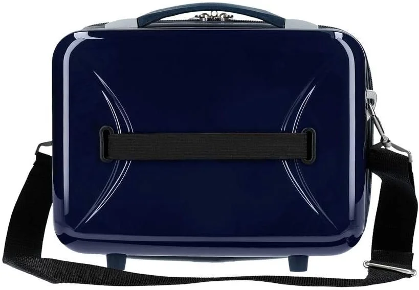 چمدان کودکانه دیزنی طرح شادی، آبی، 29x21x15 سانتی متر، کیف آرایشی مینی موس طرح شادی