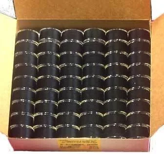 ماکوهای نخ گلدوزی از پیش پیچیده شده Janome 108، مشکی