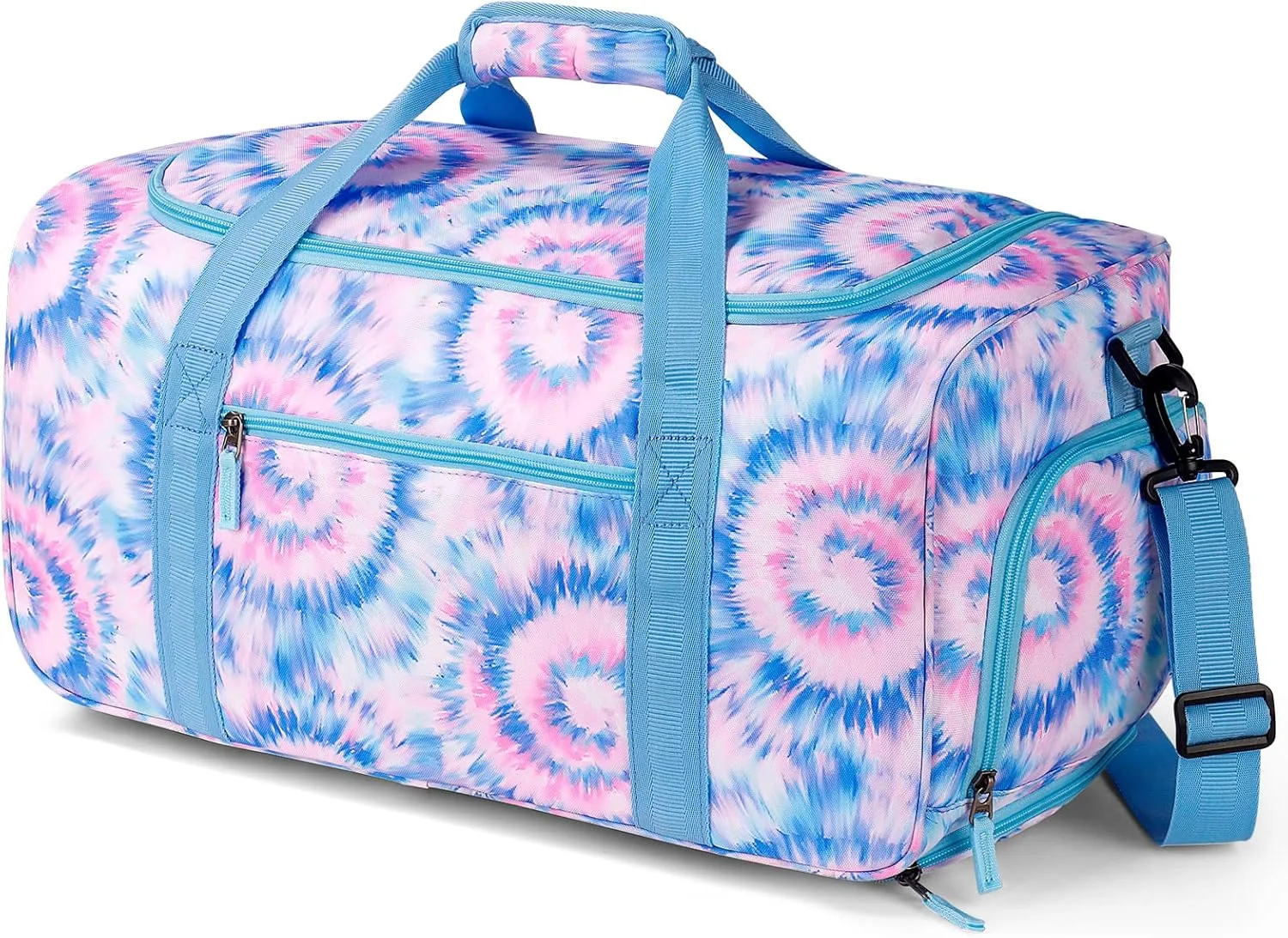 کیف دافل چرخدار بچگانه چوکو موکا برای دختران، 22 اینچ، طرح تایلندی - آبی کیف دافل چرخدار بچگانه چوکو موکا برای دختران، 22 اینچ، طرح تایلندی - آبی