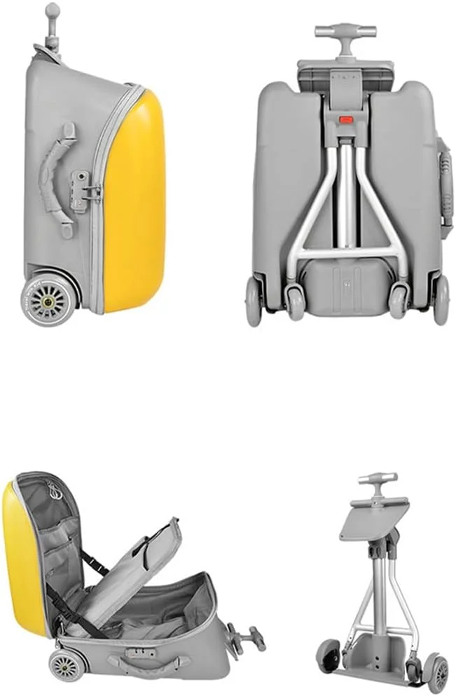 چمدان کودکانه 2 در 1، با چرخ های جهانی و قفل های سفارشی، 20 اینچ، حداکثر تحمل بار 50 کیلوگرم چمدان کودکانه 2 در 1، با چرخ های جهانی و قفل های سفارشی، 20 اینچ، حداکثر تحمل بار 50 کیلوگرم