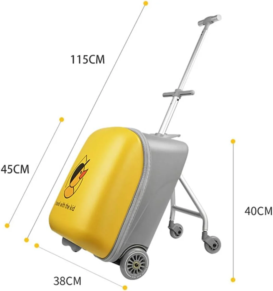 چمدان کودکانه 2 در 1، با چرخ های جهانی و قفل های سفارشی، 20 اینچ، حداکثر تحمل بار 50 کیلوگرم چمدان کودکانه 2 در 1، با چرخ های جهانی و قفل های سفارشی، 20 اینچ، حداکثر تحمل بار 50 کیلوگرم