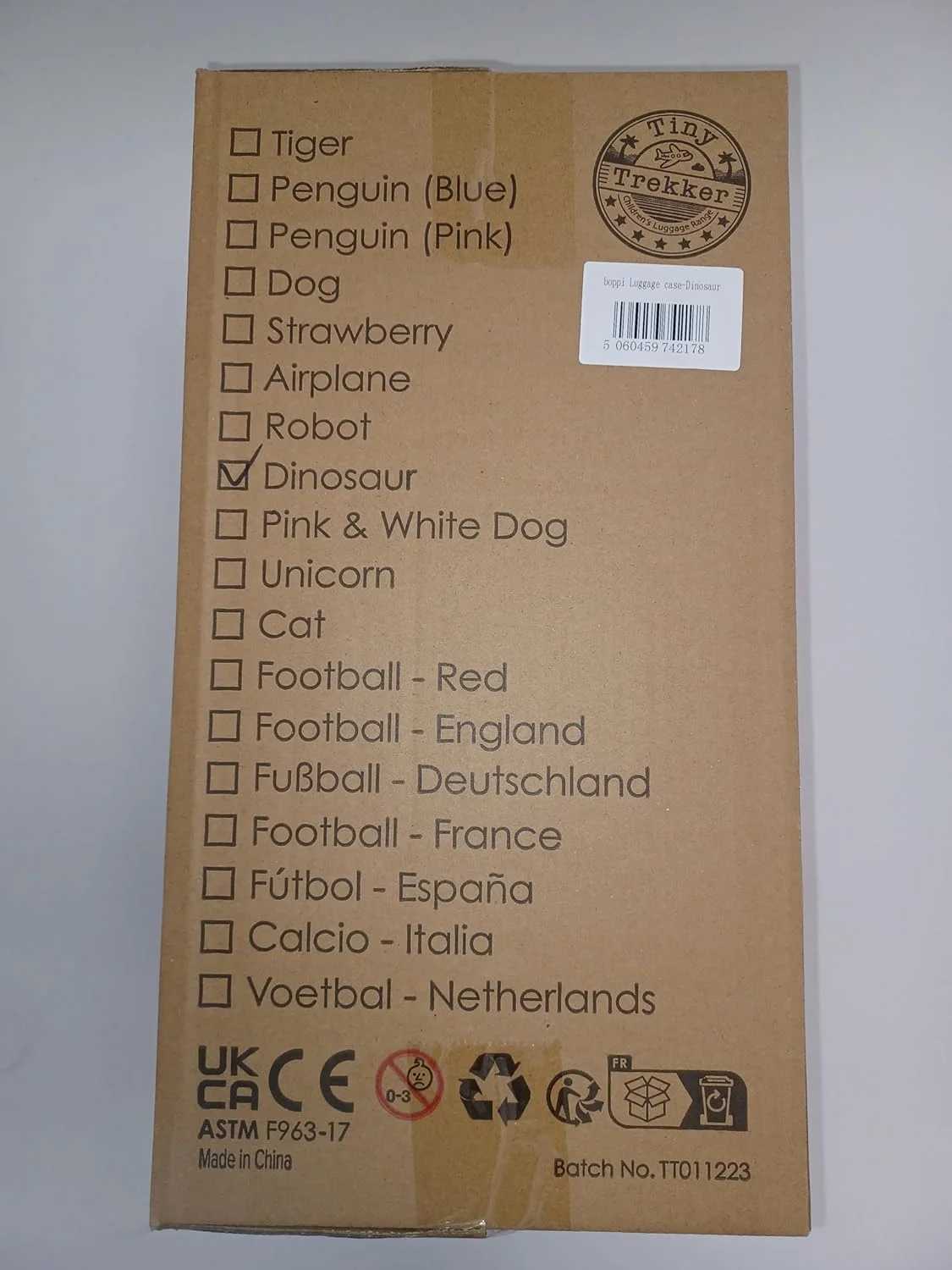 boppi - چمدان کودکانه - چمدان چرخدار کودکانه Tiny Trekker - چمدان پسرانه و دخترانه - مناسب به عنوان چمدان کابین - 17 لیتر boppi - چمدان کودکانه - چمدان چرخدار کودکانه Tiny Trekker - چمدان پسرانه و دخترانه - مناسب به عنوان چمدان کابین - 17 لیتر