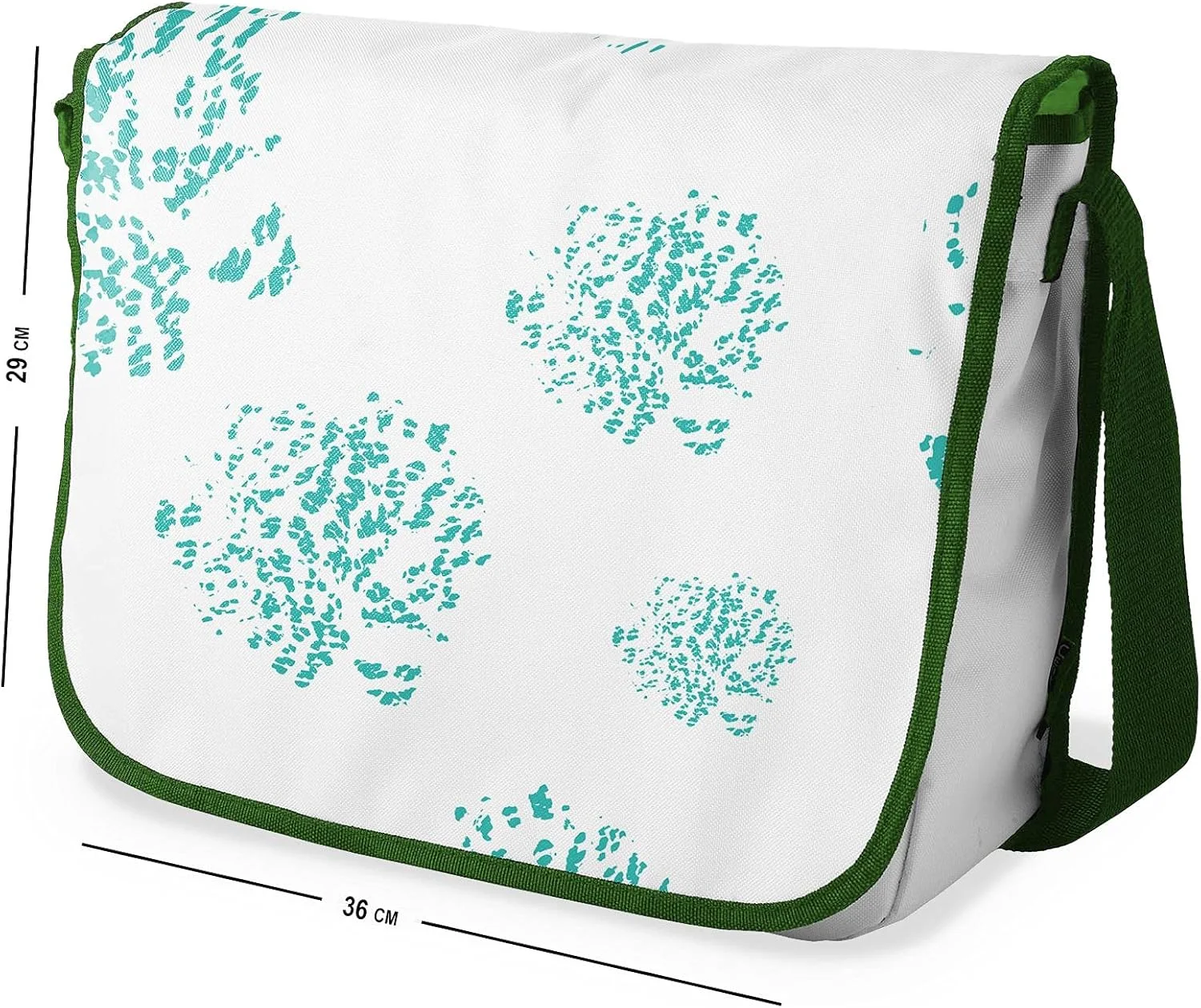 کیف مدرسه ای پیام رسان چاپی دیجیتال Bonamaison با بند خاکی رنگ برای دانش آموزان، کیف کراس بادی، کیف پیک، کیف شانه ای برای کودکان، دختران، پسران، سایز: 29x36 سانتی متر کیف مدرسه ای پیام رسان چاپی دیجیتال Bonamaison با بند خاکی رنگ برای دانش آموزان، کیف کراس بادی، کیف پیک، کیف شانه ای برای کودکان، دختران، پسران، سایز: 29x36 سانتی متر