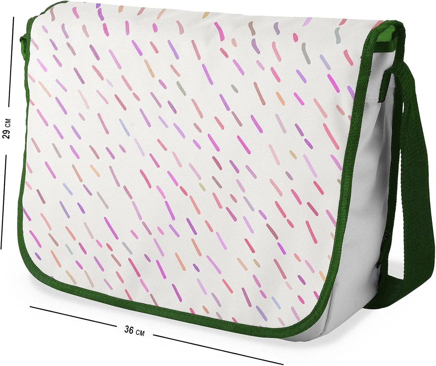 کیف مدرسه ای پیام رسان چاپی دیجیتال Bonamaison با بند خاکی رنگ برای دانش آموزان، کیف کراس بادی، کیف پیک، کیف شانه ای برای کودکان، دختران، پسران، اندازه: 29x36 سانتی متر کیف مدرسه ای پیام رسان چاپی دیجیتال Bonamaison با بند خاکی رنگ برای دانش آموزان، کیف کراس بادی، کیف پیک، کیف شانه ای برای کودکان، دختران، پسران، اندازه: 29x36 سانتی متر