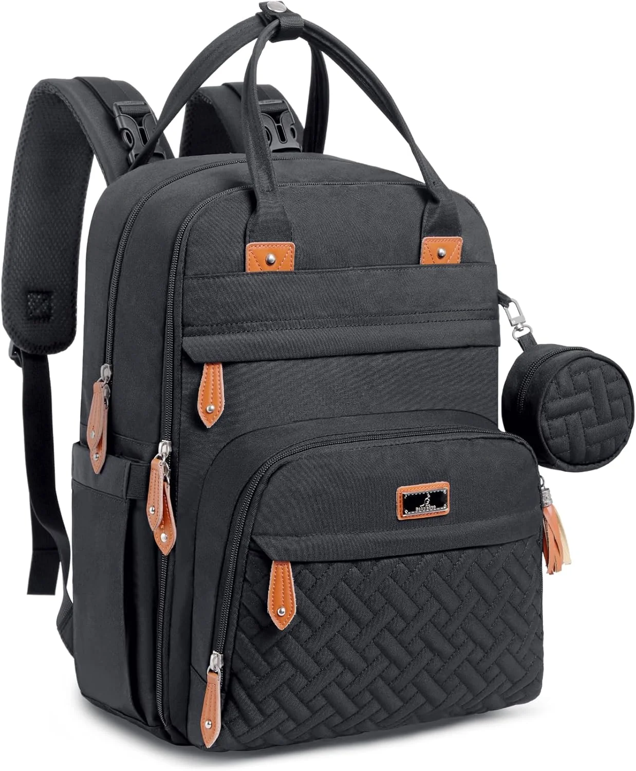 کیف کوله پشتی لوازم کودک، کیف تعویض پوشک کودک BabbleRoo، کوله پشتی مسافرتی چند منظوره و ضد آب