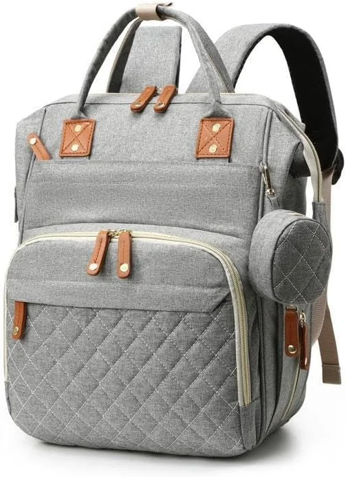 کیف کوله پشتی لوازم کودک، کیف مادر بزرگ با ظرفیت بالا با پورت شارژ USB، کوله پشتی مسافرتی چند منظوره بزرگ برای نوزاد تازه متولد شده، کیف تعویض برای مادر و پدر کیف کوله پشتی لوازم کودک، کیف مادر بزرگ با ظرفیت بالا با پورت شارژ USB، کوله پشتی مسافرتی چند منظوره بزرگ برای نوزاد تازه متولد شده، کیف تعویض برای مادر و پدر