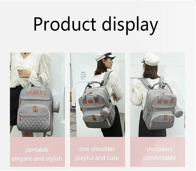 کیف لوازم کودک کوله پشتی نوزاد برای نوزاد پسر دختر، هدیه برای مادران جدید، مادر یا پدر.