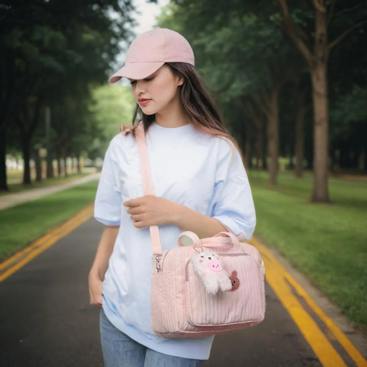 کیف لوازم کودک دایوماما - کیف شیک و کاربردی برای مادران - کیف لوازم نوزاد زیبا برای سفر و دوران بارداری - کیف چند منظوره برای نگهداری لوازم کودک با طراحی مد روز