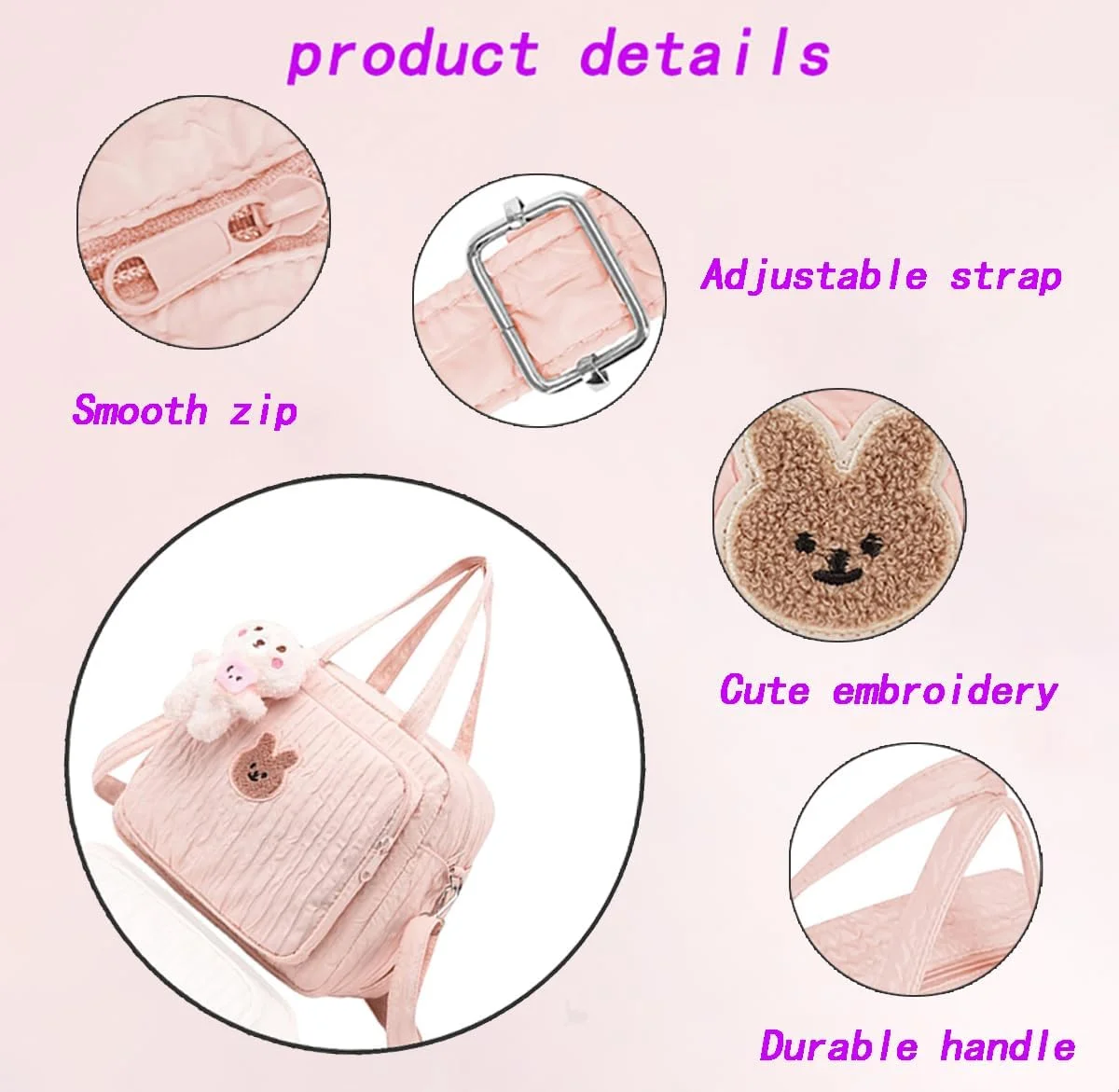 کیف لوازم کودک دایوماما - کیف شیک و کاربردی برای مادران - کیف لوازم نوزاد زیبا برای سفر و دوران بارداری - کیف چند منظوره برای نگهداری لوازم کودک با طراحی مد روز