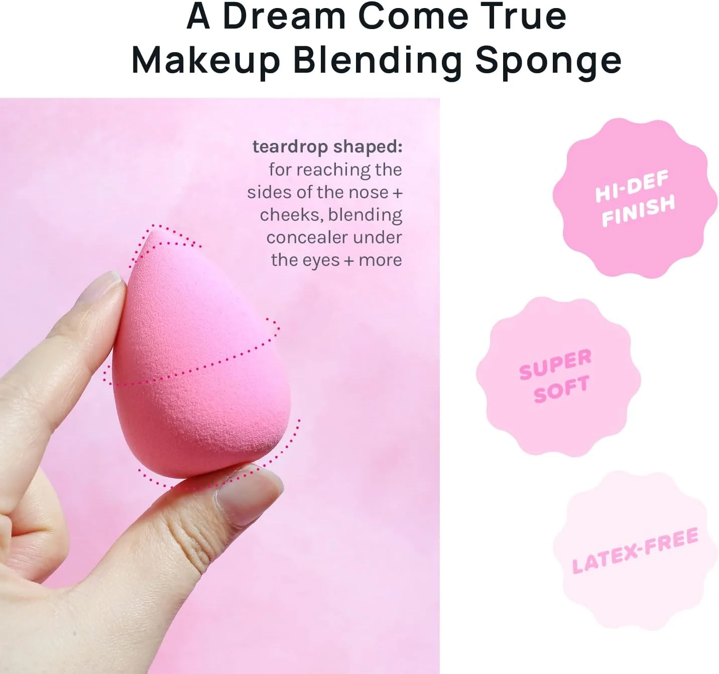 مجموعه اسفنج آرایشی AOA STUDIO، ست بلندر آرایشی بدون لاتکس و با کیفیت بالا، مجموعه 6 عددی بلندر آرایشی برای پودر، کرم و مایع، بلندر فوق العاده نرم و شگفت انگیز زیبایی مجموعه اسفنج آرایشی AOA STUDIO، ست بلندر آرایشی بدون لاتکس و با کیفیت بالا، مجموعه 6 عددی بلندر آرایشی برای پودر، کرم و مایع، بلندر فوق العاده نرم و شگفت انگیز زیبایی