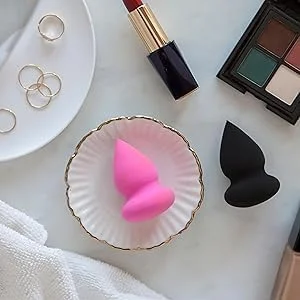 ست 2 عددی اسفنج آرایشی نرم برای خانم ها، اسفنج های آرایشی بی عیب و نقص برای استفاده از کرم پودر مایع ست 2 عددی اسفنج آرایشی نرم برای خانم ها، اسفنج های آرایشی بی عیب و نقص برای استفاده از کرم پودر مایع