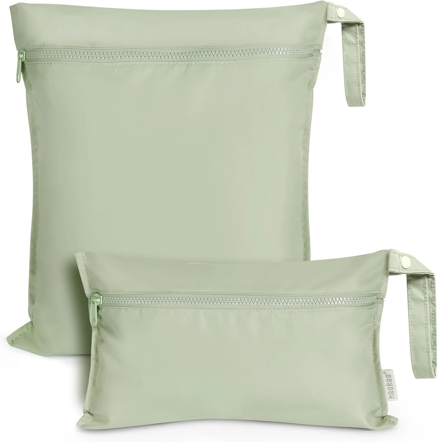 کیف های ضد آب خیس هاکا برای نوزاد، کیف های خیس و خشک برای کیف پوشک، مسافرت، لباس شنا، ساحل، استخر، قطعات پمپ، کالسکه، مهد کودک، یوگا، چمن، 2 عددی