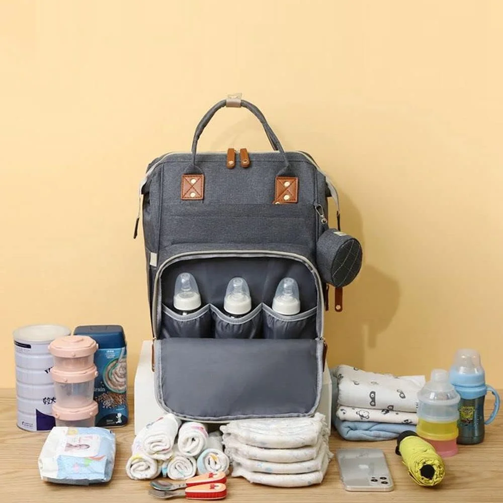 کیف لوازم کودک هوپزوزا با پورت USB و فضاهای ذخیره سازی متعدد