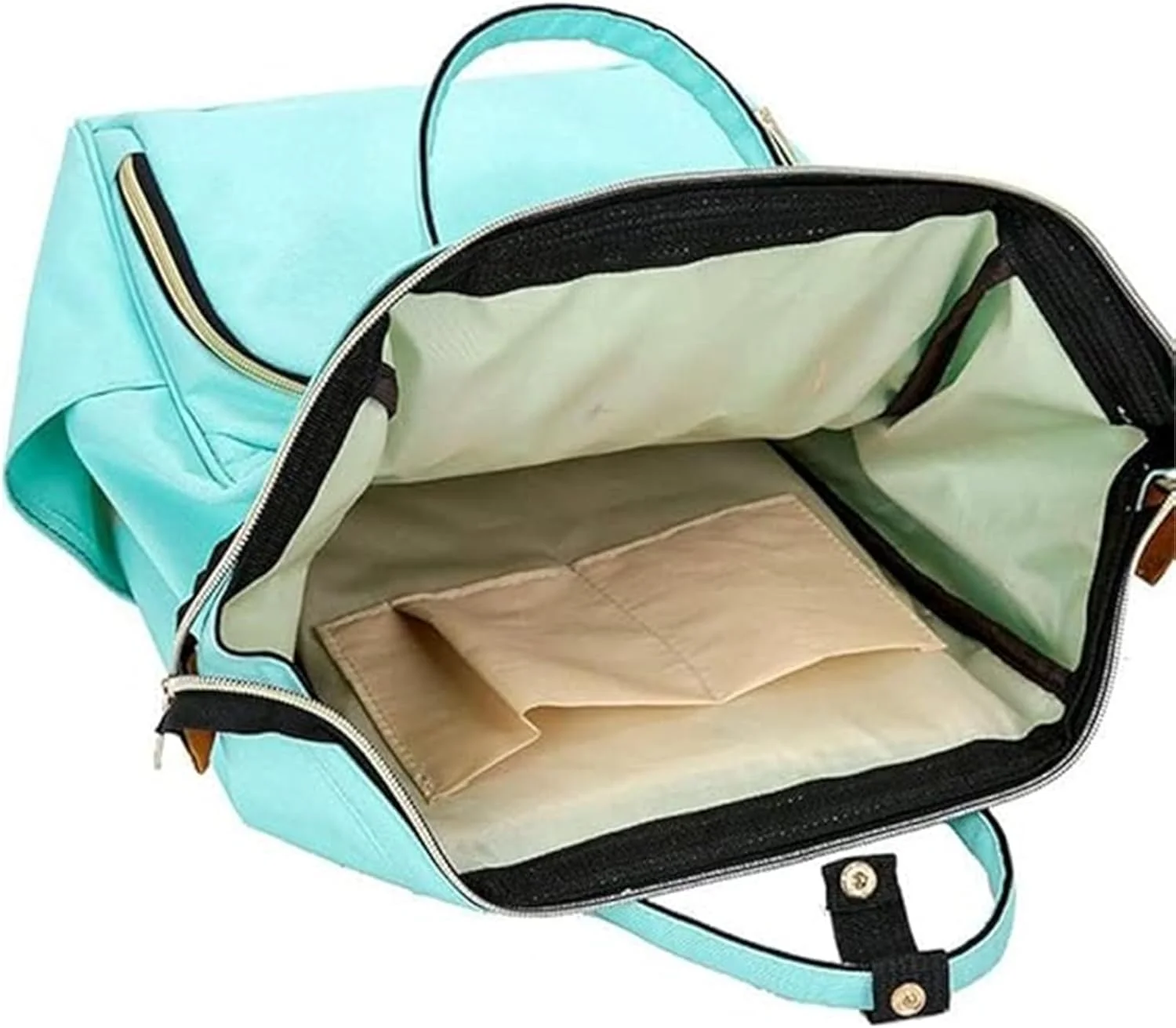 HALAMODO Multi-Function Large Capacity Mother and Baby Diaper Bag Mummy Backpack Baby Bottle Insulation Bag