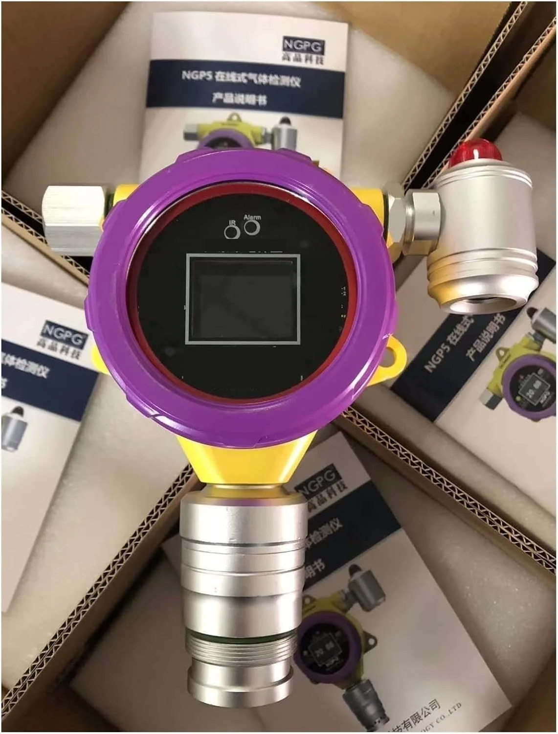دتکتور گاز متان CH4 ثابت NEKOUN، با صفحه نمایش LCD. آلارم/مانیتور گاز قابل اشتعال، پاسخ سریع، آشکارسازهای گاز دتکتور گاز متان CH4 ثابت NEKOUN، با صفحه نمایش LCD. آلارم/مانیتور گاز قابل اشتعال، پاسخ سریع، آشکارسازهای گاز