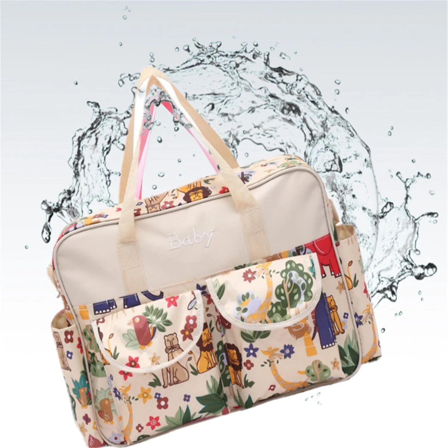 کیف لوازم کودک بزرگ چند منظوره KLCDD: کیف لوازم کودک دخترانه و پسرانه، کیف شانه ای مادر کیف لوازم کودک بزرگ چند منظوره KLCDD: کیف لوازم کودک دخترانه و پسرانه، کیف شانه ای مادر