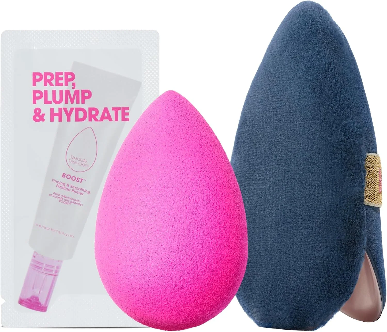 بیوتی بلندر | ست دو تکه بلند و بیک استارداست بیوتی بلندر، اسفنج آرایشی صورتی اورجینال و پفک جیبی نسخه محدود