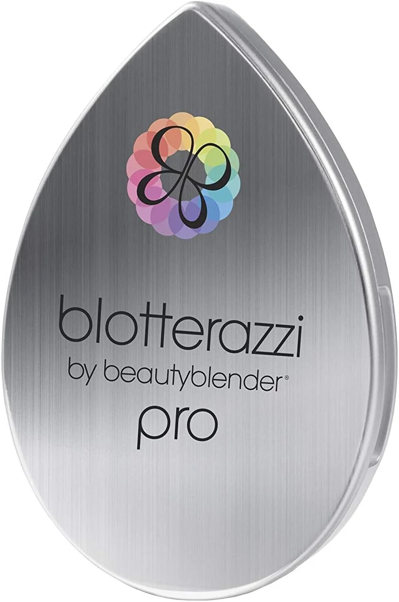بیوتی بلندر® | پد آرایشی Blotterazzi® Pro با قابلیت استفاده مجدد، شامل محفظه آینه دار، بافت دهی مجدد به آرایش، جذب چربی اضافی و درخشش بیوتی بلندر® | پد آرایشی Blotterazzi® Pro با قابلیت استفاده مجدد، شامل محفظه آینه دار، بافت دهی مجدد به آرایش، جذب چربی اضافی و درخشش