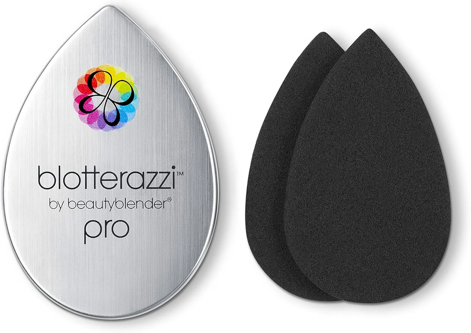 بیوتی بلندر® | پد آرایشی Blotterazzi® Pro با قابلیت استفاده مجدد، شامل محفظه آینه دار، بافت دهی مجدد به آرایش، جذب چربی اضافی و درخشش بیوتی بلندر® | پد آرایشی Blotterazzi® Pro با قابلیت استفاده مجدد، شامل محفظه آینه دار، بافت دهی مجدد به آرایش، جذب چربی اضافی و درخشش