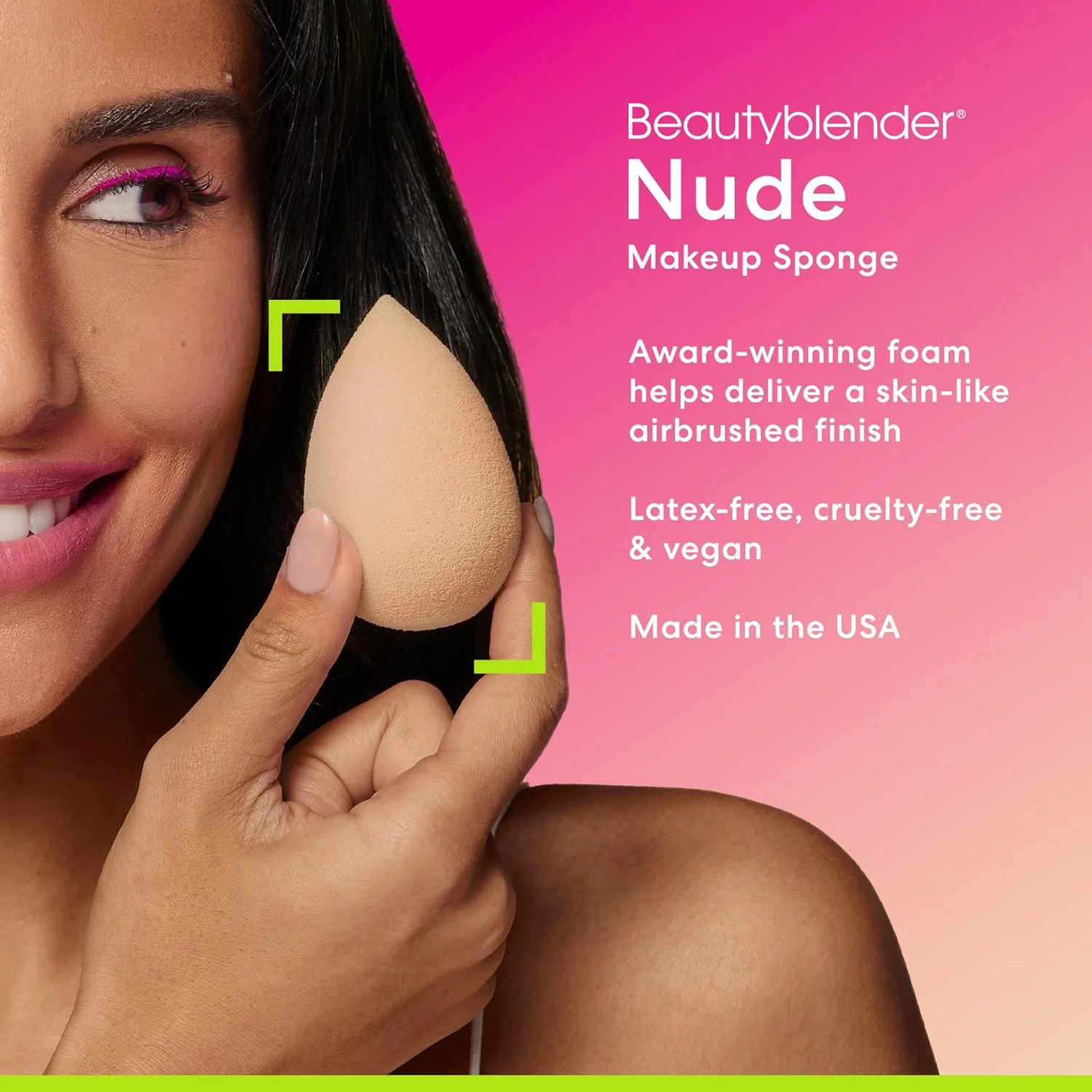 بیوتی بلندر اسفنج آرایشی رنگ Nude، بدون لاتکس، اسفنج آرایشی بی نقص برای کرم پودر مایع، کرم و پودر، تخم مرغ آرایشی بسته 1 عددی (1 x 1 عدد) بیوتی بلندر اسفنج آرایشی رنگ Nude، بدون لاتکس، اسفنج آرایشی بی نقص برای کرم پودر مایع، کرم و پودر، تخم مرغ آرایشی بسته 1 عددی (1 x 1 عدد)