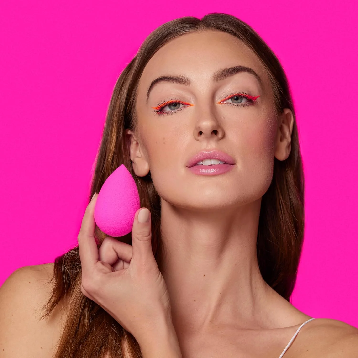 بیوتی بلندر - اسفنج اصلی اپلیکاتور آرایش - برای پودر، کرم مایع، کانسیلر، کرم BB یا سایر محصولات آرایشی فونداسیون - صورتی بیوتی بلندر - اسفنج اصلی اپلیکاتور آرایش - برای پودر، کرم مایع، کانسیلر، کرم BB یا سایر محصولات آرایشی فونداسیون - صورتی
