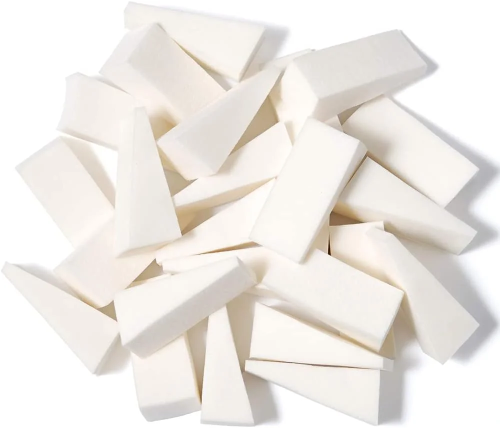 پد آرایشی آکواک 24 عددی - اسفنج آرایشی سفید یکبار مصرف برای زیرسازی، کرم پودر، کنترل لبه های تیز، ترکیب و صاف کردن آسان، مینی اپلیکاتور پد آرایشی آکواک 24 عددی - اسفنج آرایشی سفید یکبار مصرف برای زیرسازی، کرم پودر، کنترل لبه های تیز، ترکیب و صاف کردن آسان، مینی اپلیکاتور