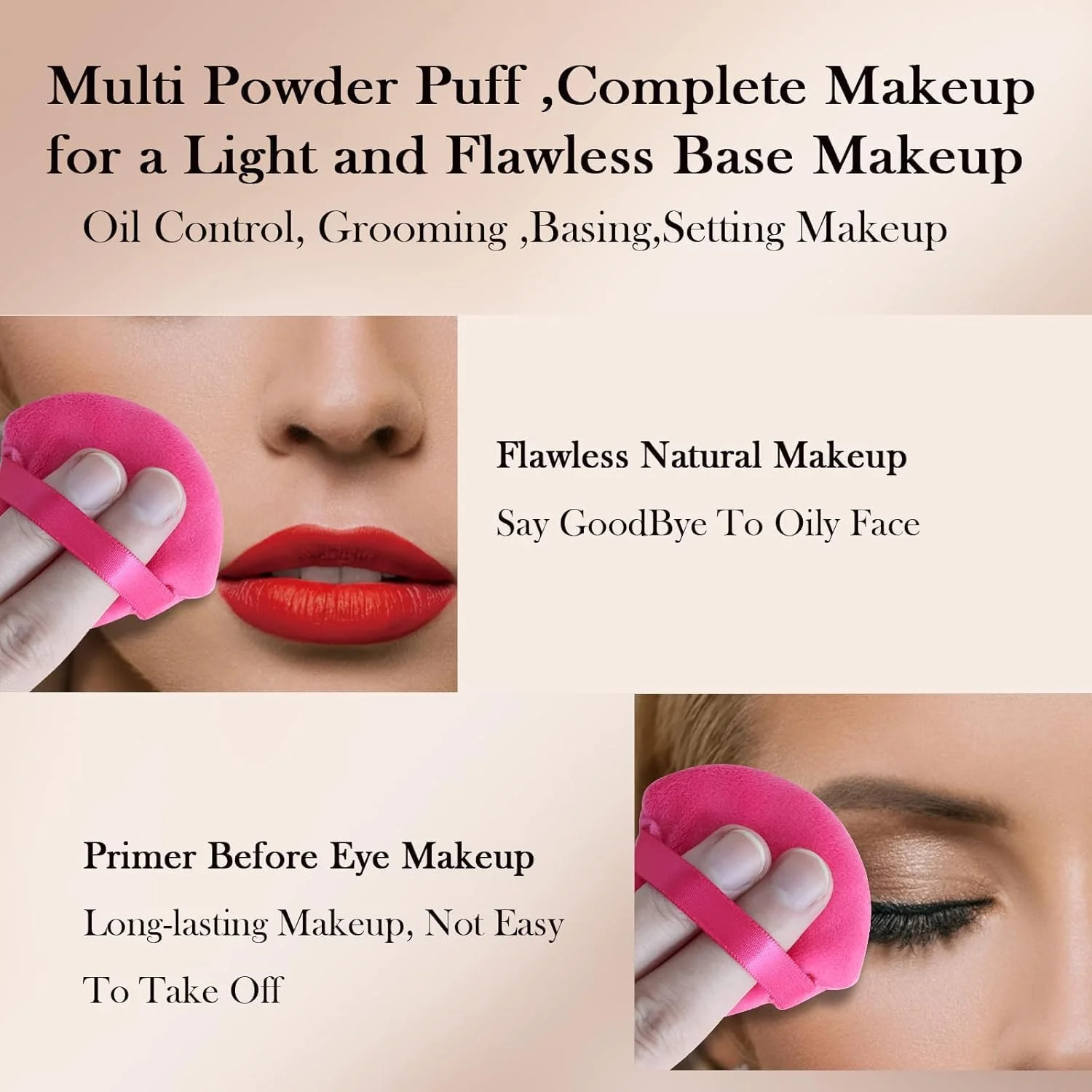 پدهای پودر مثلثی Alephio، 2 عددی، پد مخملی نرم برای پودر صورت، مناسب برای پودر فیکس، پودر معدنی، اسفنج آرایشی، مناسب برای استفاده مرطوب و خشک، برای تنظیم آرایش (قرمز گل رز) پدهای پودر مثلثی Alephio، 2 عددی، پد مخملی نرم برای پودر صورت، مناسب برای پودر فیکس، پودر معدنی، اسفنج آرایشی، مناسب برای استفاده مرطوب و خشک، برای تنظیم آرایش (قرمز گل رز)