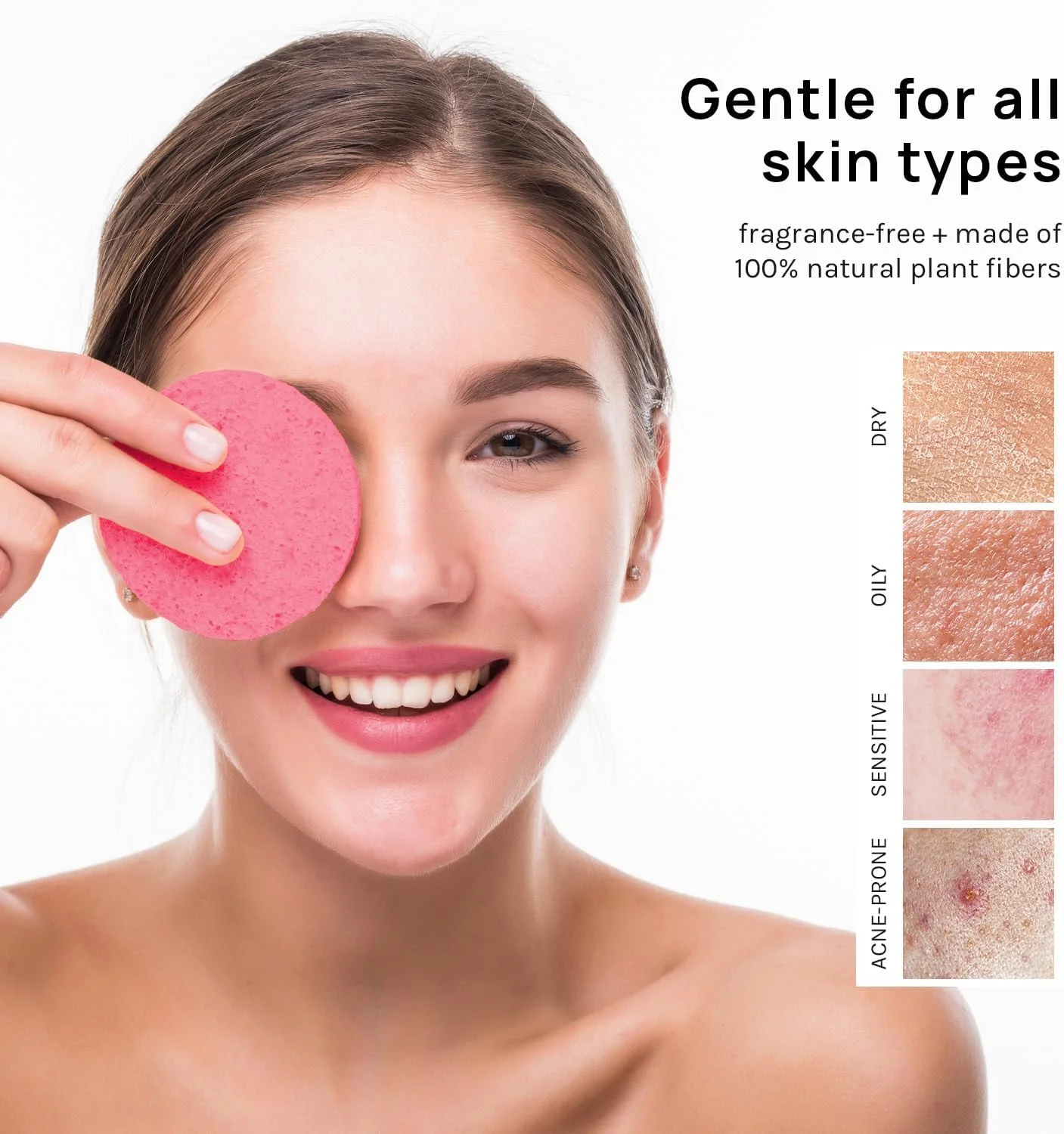 اسفنج های فشرده صورت AOA Studio بسته 50 عددی، اسفنج های طبیعی 100% مناسب اسپا و آرایش صورت برای پاکسازی، لایه برداری ماسک، پاک کردن آرایش، پوست مرده و آلودگی (50 عدد، صورتی) اسفنج های فشرده صورت AOA Studio بسته 50 عددی، اسفنج های طبیعی 100% مناسب اسپا و آرایش صورت برای پاکسازی، لایه برداری ماسک، پاک کردن آرایش، پوست مرده و آلودگی (50 عدد، صورتی)