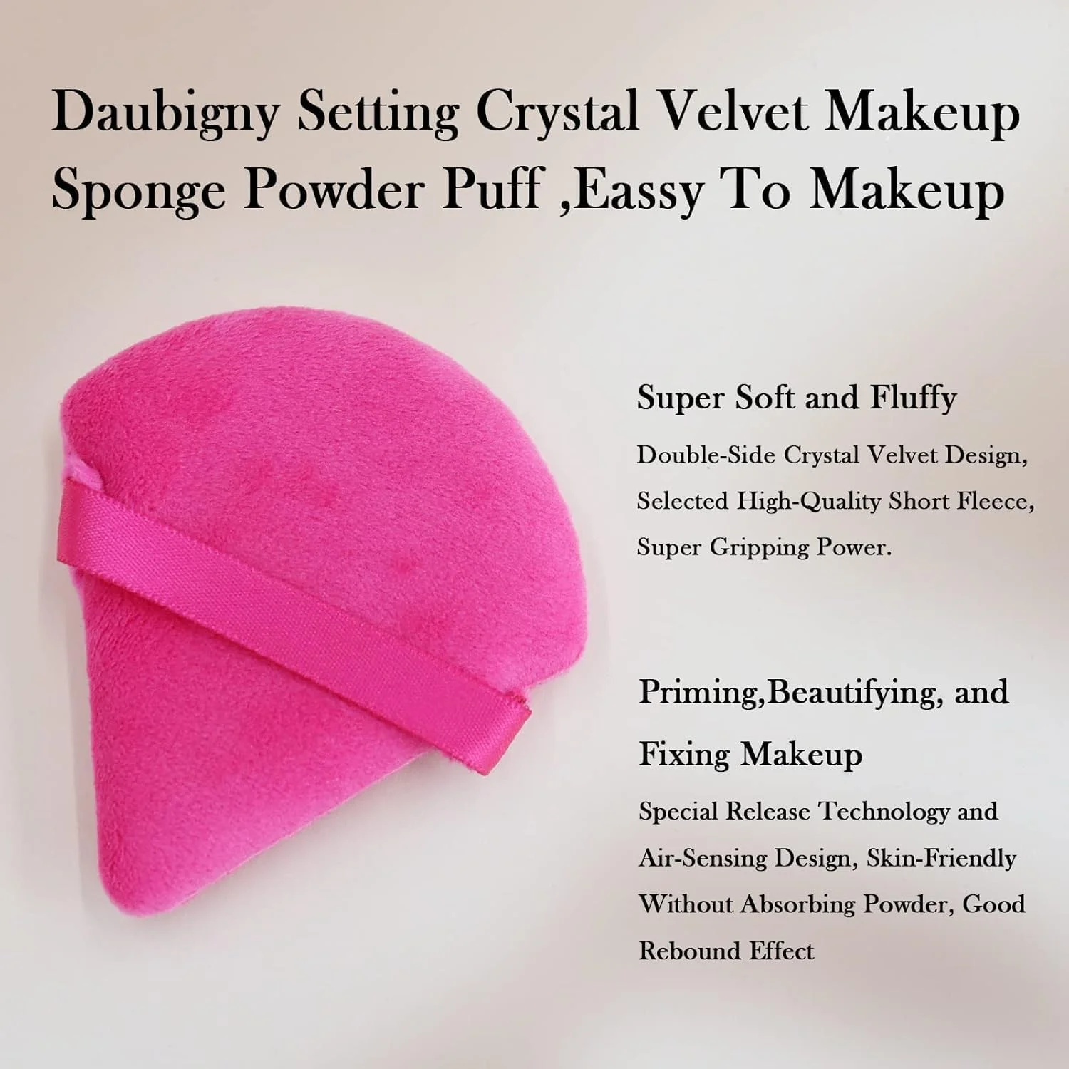 پدهای پودر مثلثی Alephio، 2 عددی، پد مخملی نرم برای پودر صورت، مناسب برای پودر فیکس، پودر معدنی، اسفنج آرایشی، مناسب برای استفاده مرطوب و خشک، برای تنظیم آرایش (قرمز گل رز) پدهای پودر مثلثی Alephio، 2 عددی، پد مخملی نرم برای پودر صورت، مناسب برای پودر فیکس، پودر معدنی، اسفنج آرایشی، مناسب برای استفاده مرطوب و خشک، برای تنظیم آرایش (قرمز گل رز)