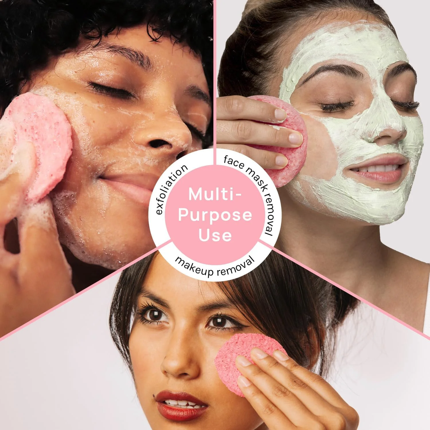 اسفنج های فشرده صورت AOA Studio بسته 50 عددی، اسفنج های طبیعی 100% مناسب اسپا و آرایش صورت برای پاکسازی، لایه برداری ماسک، پاک کردن آرایش، پوست مرده و آلودگی (50 عدد، صورتی) اسفنج های فشرده صورت AOA Studio بسته 50 عددی، اسفنج های طبیعی 100% مناسب اسپا و آرایش صورت برای پاکسازی، لایه برداری ماسک، پاک کردن آرایش، پوست مرده و آلودگی (50 عدد، صورتی)