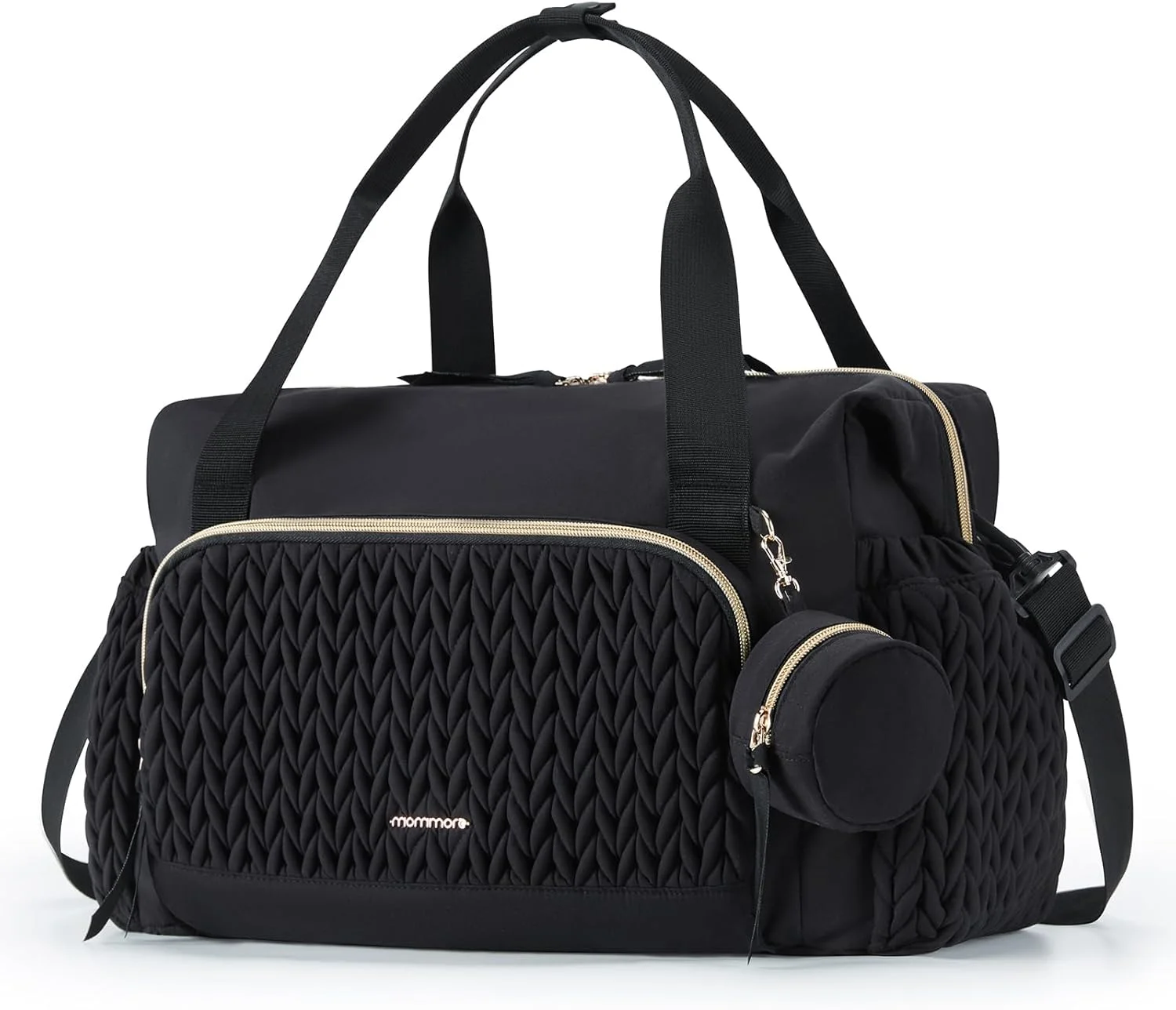 کیف لوازم کودک Mommore، کیف بزرگ مسافرتی، کیف بیمارستانی برای زایمان، کیف نوزاد با جا پستانکی