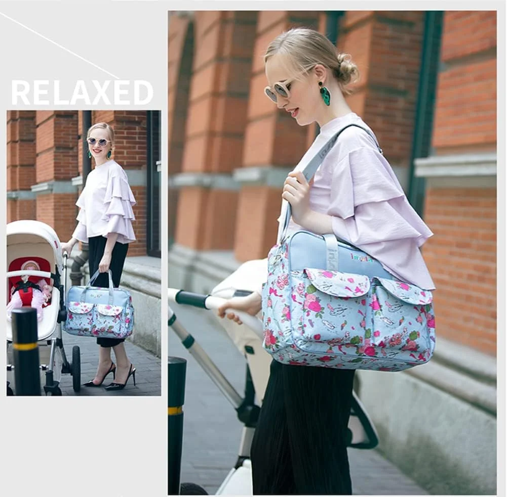 کیف شانه ای مسنجر چند منظوره بزرگ مخصوص مادر و نوزاد