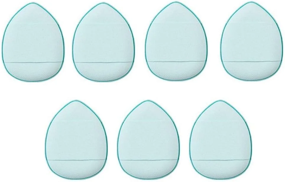 پد انگشتی آرایشی دفسدار 14 عددی، پد مینی آرایشی، ابزار آرایشی فوق العاده نرم، مناسب برای کرم پودر، کانسیلر، کرم ترمیم کننده، سایه چشم، استفاده خشک و مرطوب، به همراه جعبه نگهداری