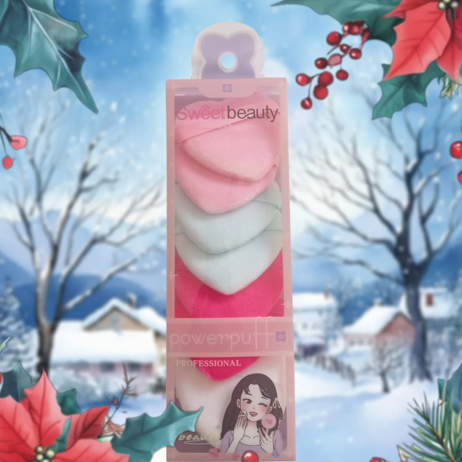 پدهای آرایشی رنگارنگ 8 عددی، پد پودر، پد پودر صورت برای پودر فیکس پدهای آرایشی رنگارنگ 8 عددی، پد پودر، پد پودر صورت برای پودر فیکس