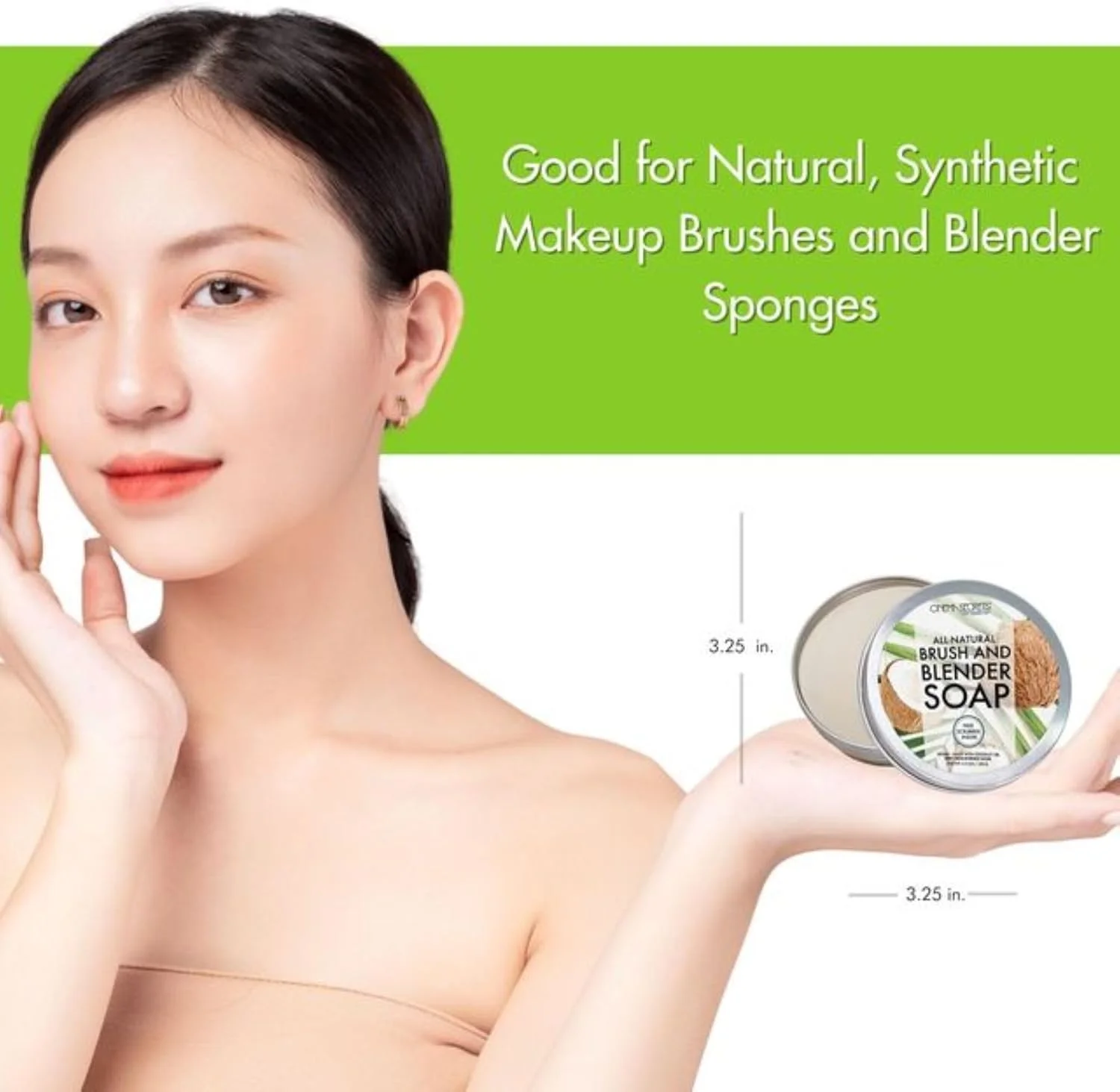 صابون برس و اسفنج بلندر سینما سکرت، گیاهی و طبیعی، بر پایه روغن نارگیل، به همراه اسکرابر صابون برس و اسفنج بلندر سینما سکرت، گیاهی و طبیعی، بر پایه روغن نارگیل، به همراه اسکرابر