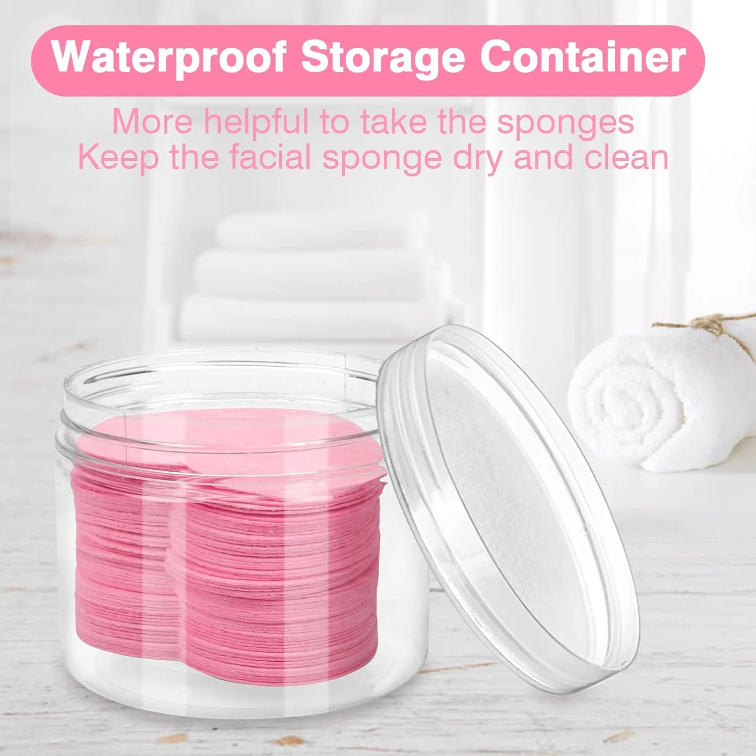 اسفنج های فشرده صورت CAETOUNG، بسته 55 عددی، مناسب متخصصان زیبایی، اسفنج های قلبی صورتی برای پاکسازی و لایه برداری، اسفنج های طبیعی قابل استفاده مجدد برای فیشیال همراه با محفظه نگهداری اسفنج های فشرده صورت CAETOUNG، بسته 55 عددی، مناسب متخصصان زیبایی، اسفنج های قلبی صورتی برای پاکسازی و لایه برداری، اسفنج های طبیعی قابل استفاده مجدد برای فیشیال همراه با محفظه نگهداری