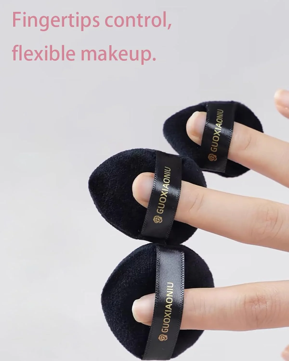 پدهای پودری فوق العاده نرم 5 عددی، پد پودر صورت گرد و مثلثی برای پودر فیکس، پد انگشتی کوچک دو طرفه برای هایلایت، رژگونه مشکی (شامل 3 سایز) پدهای پودری فوق العاده نرم 5 عددی، پد پودر صورت گرد و مثلثی برای پودر فیکس، پد انگشتی کوچک دو طرفه برای هایلایت، رژگونه مشکی (شامل 3 سایز)