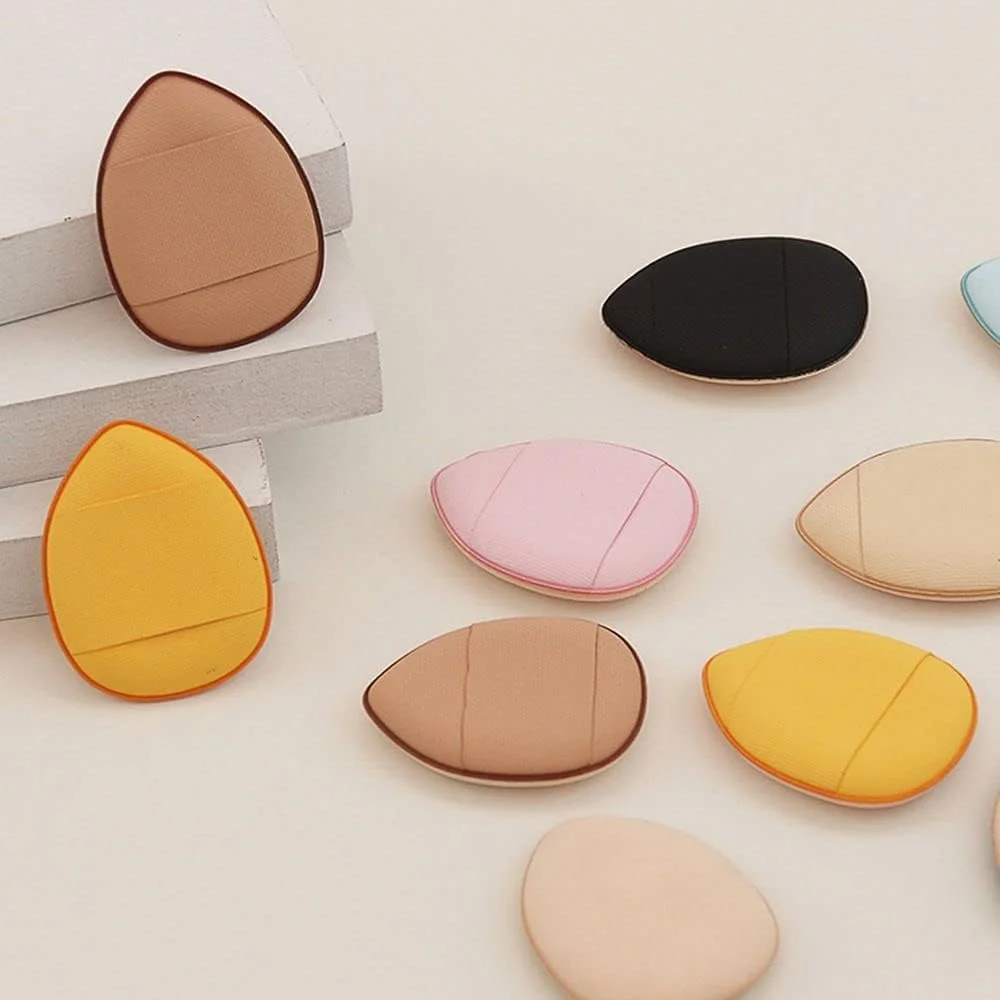 پد آرایشی مینی اسفنجی 7 عددی، پد انگشتی پودری نرم برای صورت، اسفنج زیرساز آرایشی مناسب کانسیلر چشم، ابزار آرایشی مرطوب و خشک پد آرایشی مینی اسفنجی 7 عددی، پد انگشتی پودری نرم برای صورت، اسفنج زیرساز آرایشی مناسب کانسیلر چشم، ابزار آرایشی مرطوب و خشک