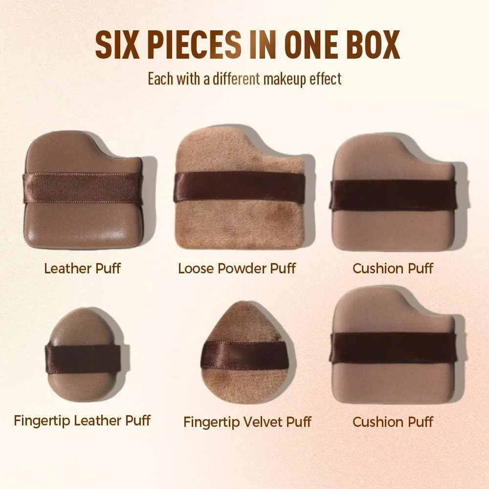 ست پد اسفنجی آرایشی رنگ شکلاتی - 18 عدد پد نرم و بدون لاتکس برای کرم پودر، کوشن و پدهای پودری کوچک برای استفاده سریع، مناسب برای لوازم آرایشی مایع، کرمی و پودری ست پد اسفنجی آرایشی رنگ شکلاتی - 18 عدد پد نرم و بدون لاتکس برای کرم پودر، کوشن و پدهای پودری کوچک برای استفاده سریع، مناسب برای لوازم آرایشی مایع، کرمی و پودری