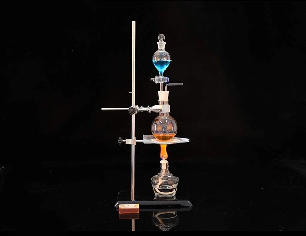 مجموعه تجهیزات آزمایشگاه شیمی زاید، تجهیزات تقطیر، شیشه آلات آزمایشگاهی، علم صنعتی، تقطیر، فیلتر آب مقطر، تجهیزات آزمایشگاه شیمی و جعبه نگهداری مجموعه تجهیزات آزمایشگاه شیمی زاید، تجهیزات تقطیر، شیشه آلات آزمایشگاهی، علم صنعتی، تقطیر، فیلتر آب مقطر، تجهیزات آزمایشگاه شیمی و جعبه نگهداری