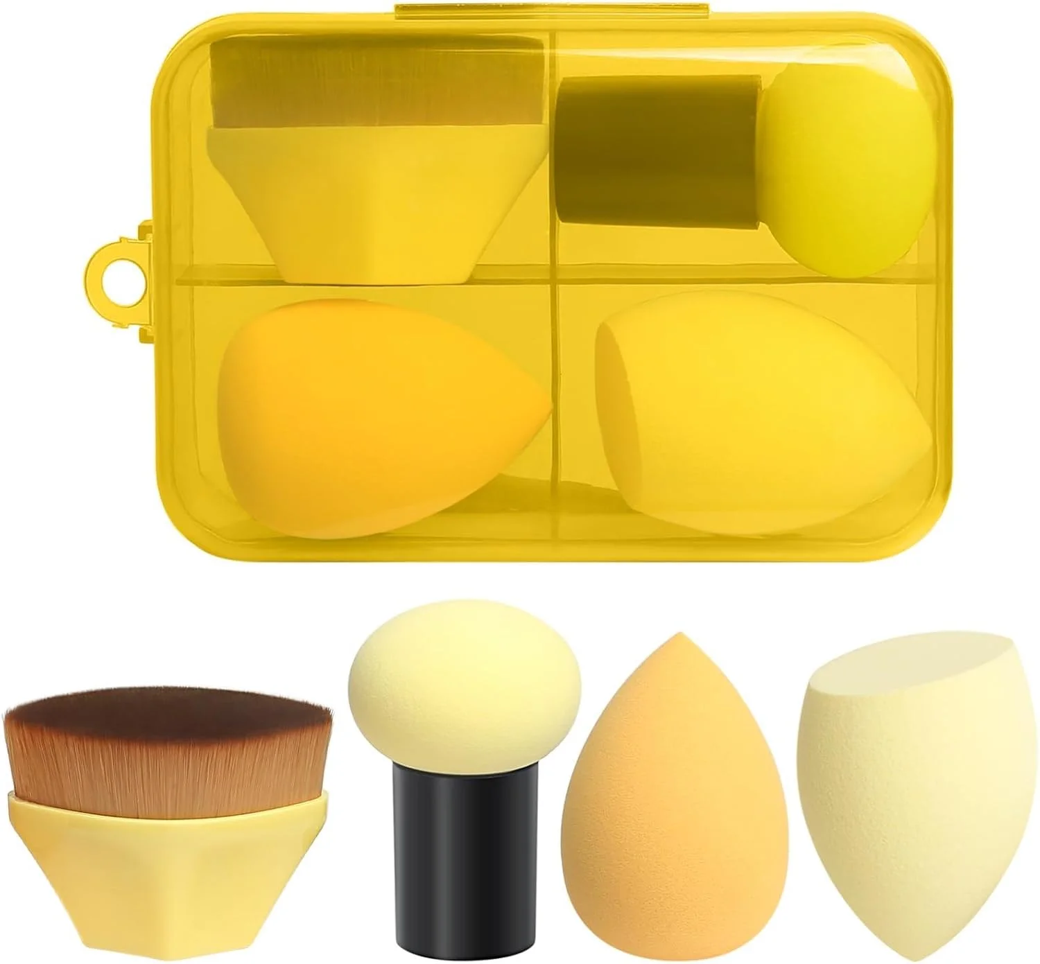 ست اسفنج آرایشی 4 عددی قابل استفاده مجدد، بیوتی بلندر برای کرم پودر مایع، کرم، پودر و ضد آفتاب، اسفنج بلندر کرم پودر، پف پودر آرایشی، لوازم آرایشی کرمی، بدون لاتکس ست اسفنج آرایشی 4 عددی قابل استفاده مجدد، بیوتی بلندر برای کرم پودر مایع، کرم، پودر و ضد آفتاب، اسفنج بلندر کرم پودر، پف پودر آرایشی، لوازم آرایشی کرمی، بدون لاتکس