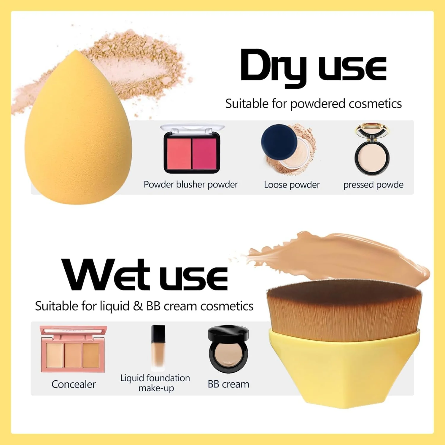 ست اسفنج آرایشی 4 عددی قابل استفاده مجدد، بیوتی بلندر برای کرم پودر مایع، کرم، پودر و ضد آفتاب، اسفنج بلندر کرم پودر، پف پودر آرایشی، لوازم آرایشی کرمی، بدون لاتکس ست اسفنج آرایشی 4 عددی قابل استفاده مجدد، بیوتی بلندر برای کرم پودر مایع، کرم، پودر و ضد آفتاب، اسفنج بلندر کرم پودر، پف پودر آرایشی، لوازم آرایشی کرمی، بدون لاتکس