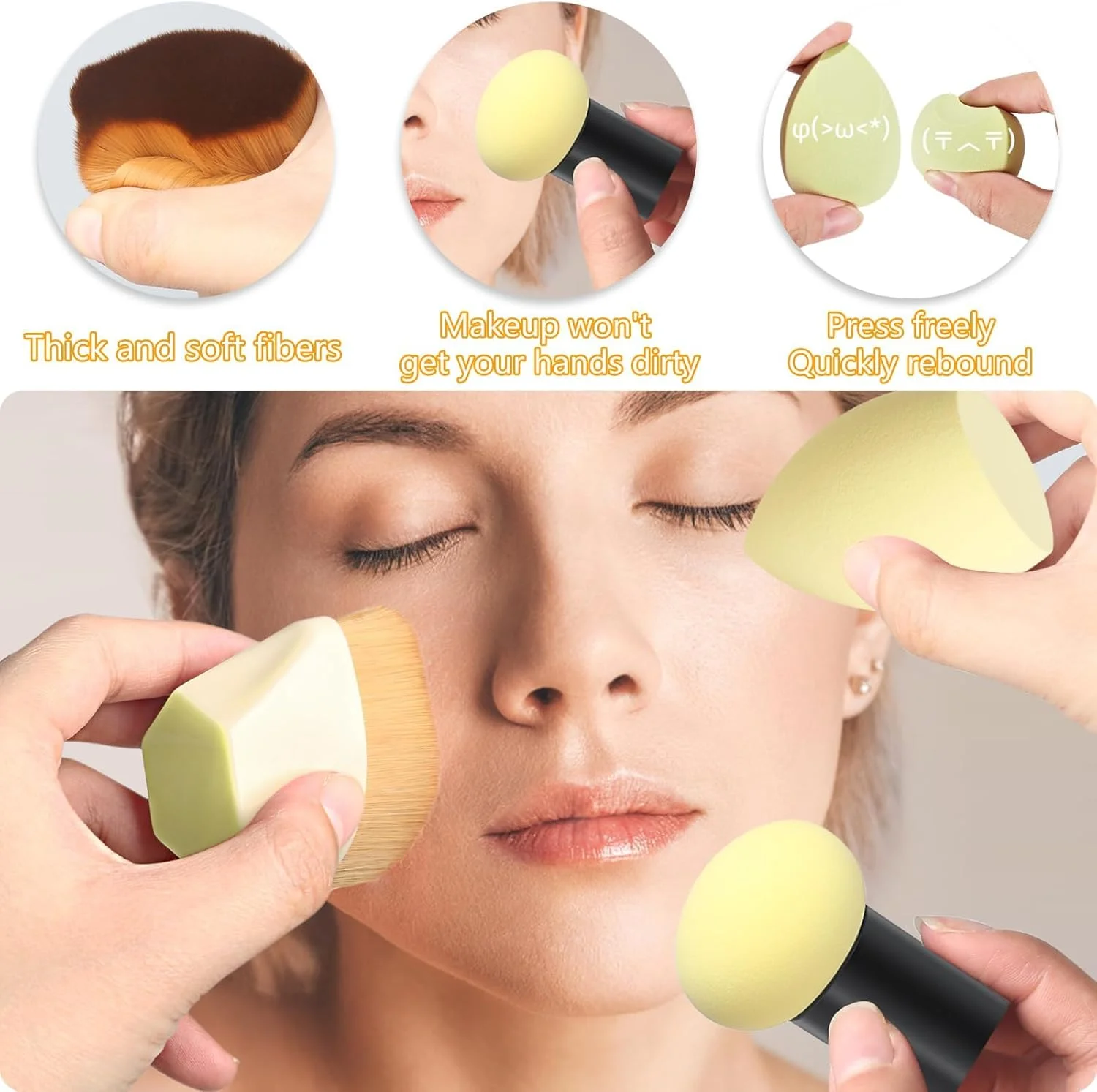 ست اسفنج آرایشی 4 عددی قابل استفاده مجدد، بیوتی بلندر برای کرم پودر مایع، کرم، پودر و ضد آفتاب، اسفنج بلندر کرم پودر، پف پودر آرایشی، لوازم آرایشی کرمی، بدون لاتکس ست اسفنج آرایشی 4 عددی قابل استفاده مجدد، بیوتی بلندر برای کرم پودر مایع، کرم، پودر و ضد آفتاب، اسفنج بلندر کرم پودر، پف پودر آرایشی، لوازم آرایشی کرمی، بدون لاتکس