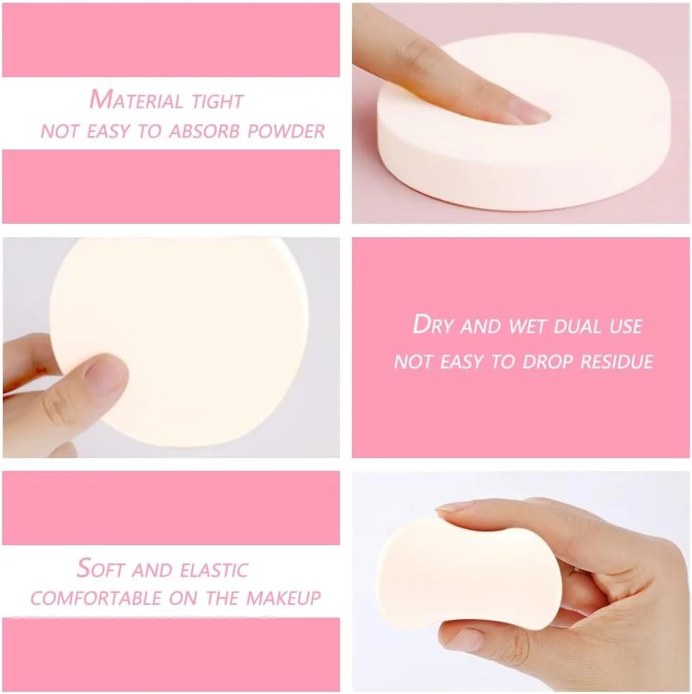 پد آرایشی 48 عددی، پد فوم گرد، پف پودر صورت، اسفنج آرایشی، اسفنج های اپلیکاتور رژگونه، بلندر پودر فونداسیون صورت و چشم برای انواع پوست، استفاده دوگانه مرطوب و خشک، سفید پد آرایشی 48 عددی، پد فوم گرد، پف پودر صورت، اسفنج آرایشی، اسفنج های اپلیکاتور رژگونه، بلندر پودر فونداسیون صورت و چشم برای انواع پوست، استفاده دوگانه مرطوب و خشک، سفید